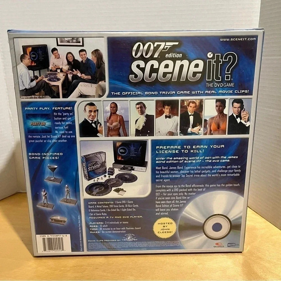 New & Sealed 007 Edition Scene It? The DVD Game - James Bond - Picture 2 of 2